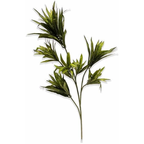 Dracena Artificiale Verde Reflexa, 4 Rami Con 120 Foglie, Cm 90 1 Dracena Artificiale Verde Reflexa, 4 Rami Con 120 Foglie, Cm 90