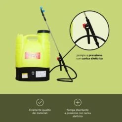 Pompa Irroratrice Diserbante A Spalla A Batteria 16Ah 16Lt Autonomia 6 Ore 8 Pompa Irroratrice Diserbante A Spalla A Batteria 16Ah 16Lt Autonomia 6 Ore -Vendite ATMOSPHERA 16168070 4