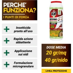 Albakill Insetticida Antiformiche Ambienti Esterni X 500 G Barattolo -Vendite ATMOSPHERA 19604269 3