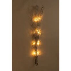 SKLUM Rami Di Bambù Con Luci LED Baze Grigio Argento -Vendite ATMOSPHERA 27098313 5