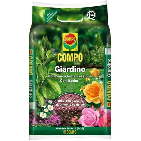 CONCIME UNIVERSALE NITROPHOSKA GIARDINO 4KG COMPO 1 CONCIME UNIVERSALE NITROPHOSKA GIARDINO 4KG COMPO