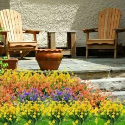 Fiori Finti Artificiali, 4Pack Eucalipto Artificiale Outdoor Resistente Ai Raggi UV Verde Arbusti Piante Fioriera Da Esterno Per Interni Decorazioni Per Giardino Domestico (Rosa) -Vendite ATMOSPHERA 30556217 3