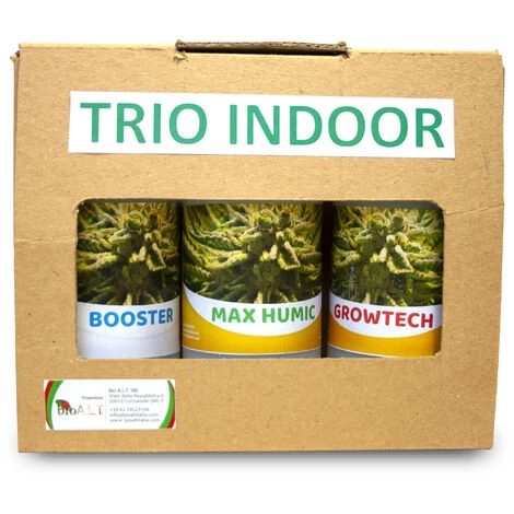 Bio A.L.T Concime,Canapa Coltivazione Indoor, Fertilizzante, Stimola La Crescita E La Maturazione Dei Fiori Della Cannabis Trio 2 Bio A.L.T Concime,Canapa Coltivazione Indoor, Fertilizzante, Stimola La Crescita E La Maturazione Dei Fiori Della Cannabis Trio - immagine 2