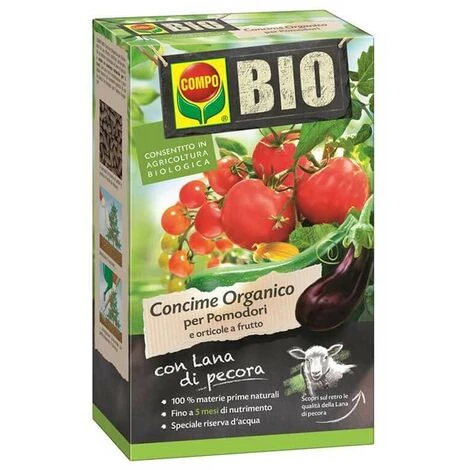 Concime Bio Lana Di Pecora Per Pomodori Compo Da 750 Gr 1 Concime Bio Lana Di Pecora Per Pomodori Compo Da 750 Gr