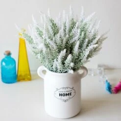 LangRay Artificiale Lavanda, Pianta Di Plastica Bouquet Di Fiori Finti Famiglia Sposa Matrimonio Ufficio Festa Giardino Balcone Interno Esterno Fai Da Te Disposizione Core Layout Simulazione Artigiana -Vendite ATMOSPHERA 34726265 5