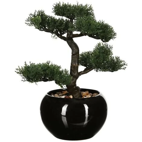 ATMOSPHERA Bonsai Artificiale In Vaso Di Ceramica H36 1 ATMOSPHERA Bonsai Artificiale In Vaso Di Ceramica H36