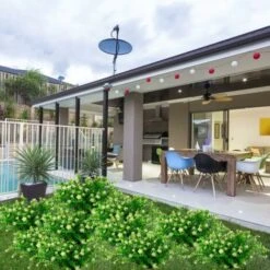 SOEKAVIA Fiori Di Eucalipto Artificiale, Bouquet Di Piante Artificiali Verdi, Fiori Decorativi In ​​plastica Per Giardino/casa/matrimonio/festa, 4 Pezzi (bianco) -Vendite ATMOSPHERA 36034389 5