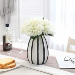 SOEKAVIA Fiore Di Ortensia Artificiale, 5 Pezzi Di Bouquet Di Ortensie Con Testa Da 6,3 Pollici A Stelo Lungo In Seta Per Matrimonio, Casa, Hotel, Decorazioni Per Feste, Composizioni Floreali (bianco) 7 SOEKAVIA Fiore Di Ortensia Artificiale, 5 Pezzi Di Bouquet Di Ortensie Con Testa Da 6,3 Pollici A Stelo Lungo In Seta Per Matrimonio, Casa, Hotel, Decorazioni Per Feste, Composizioni Floreali (bianco) -Vendite ATMOSPHERA 36034396 3