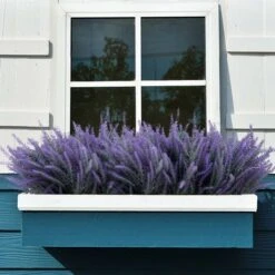 SOEKAVIA Fiori Artificiali Lavanda Bouquet Colorato Floccato Fai Da Te Decorativo Giardino In Vaso Design Simulazione Fiore Matrimonio Giardino Mobili Per Ufficio Decorazione 10 Pezzi Viola -Vendite ATMOSPHERA 36224258 3