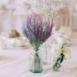 SOEKAVIA 6 Pezzi Fiori Di Lavanda Artificiale, Fiori Viola Di Lavanda Artificiale, Fiori Di Lavanda Finti Pianta Di Lavanda Artificiale, Decorazione Di Fiori Artificiali Per Giardino Di Nozze Fai Da T -Vendite ATMOSPHERA 36293741 4