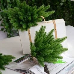 Pianta Artificiale Rami Di Aghi Di Pino Giardino Domestico Fai Da Te Decorazioni Per Feste Decorazione Per Soffitti Decorazione Per Ciondolo Decorazione Per Scena Di Natale Calda 10 Pezzi -Vendite ATMOSPHERA 36884057 3