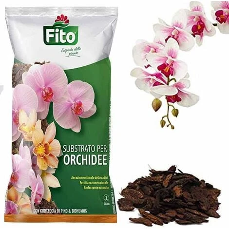 Kit Rinvaso Per Orchidee Completo - Vaso Trasparente Da Ø 15cm Con Sottovaso + Substrato Specifico Per Orchidee 1 Lt + Concime Liquido 250ml - Inclusa Guida Completa 4 Kit Rinvaso Per Orchidee Completo - Vaso Trasparente Da Ø 15cm Con Sottovaso + Substrato Specifico Per Orchidee 1 Lt + Concime Liquido 250ml - Inclusa Guida Completa - immagine 4