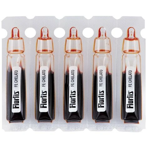 FERRO CHELATO Concime Riverdente UNIVERSALE PER CLOROSI In Fiale 10 Pz Flortis 2 FERRO CHELATO Concime Riverdente UNIVERSALE PER CLOROSI In Fiale 10 Pz Flortis - immagine 2