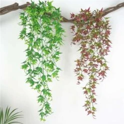 Artificial Ivy Hanging Set Of 2 For Home, Garden, Office, Home Decor Red 7 Artificial Ivy Hanging Set Of 2 For Home, Garden, Office, Home Decor Red -Vendite ATMOSPHERA 52010384 3