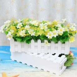 LangRay 2pcs Gerbera Artificiale Con Staccionata In Legno Margherita Margherita Fiori Di Seta Decorazione Fiori Artificiali Piante In Vaso Crisantemo Finto Fiori Artificiali Piante Bonsai Artificiali 7 LangRay 2pcs Gerbera Artificiale Con Staccionata In Legno Margherita Margherita Fiori Di Seta Decorazione Fiori Artificiali Piante In Vaso Crisantemo Finto Fiori Artificiali Piante Bonsai Artificiali -Vendite ATMOSPHERA 52013262 3