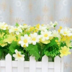 LangRay 2pcs Gerbera Artificiale Con Staccionata In Legno Margherita Margherita Fiori Di Seta Decorazione Fiori Artificiali Piante In Vaso Crisantemo Finto Fiori Artificiali Piante Bonsai Artificiali 8 LangRay 2pcs Gerbera Artificiale Con Staccionata In Legno Margherita Margherita Fiori Di Seta Decorazione Fiori Artificiali Piante In Vaso Crisantemo Finto Fiori Artificiali Piante Bonsai Artificiali -Vendite ATMOSPHERA 52013262 4