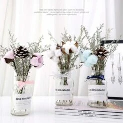 Vaso Di Fiori Secchi Puntelli Photo Shooting Decorazione Della Casa Decorazione Bouquet-Vaso Di Fiori Secchi Set Per La Casa 4 -Vendite ATMOSPHERA 52013303 3