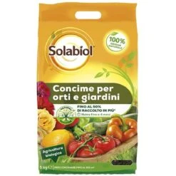 Concime BIO In Granuli Per Orto E Giardino 5kg Solabiol
