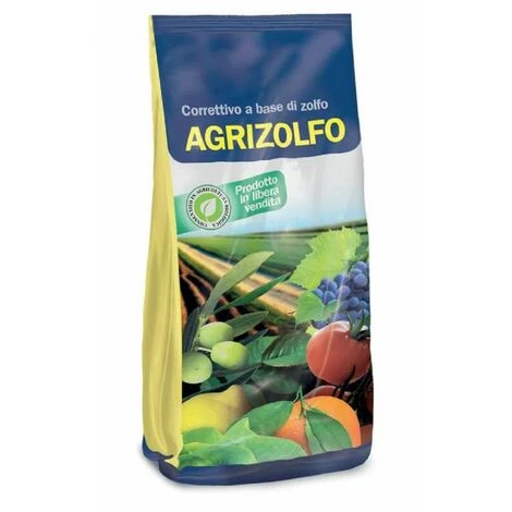Fungicida Biologico Zolfo Bagnabile Agrizolfo 80 % Per La Difesa Della Vite Ed Ortaggi -1 Kg 2 Fungicida Biologico Zolfo Bagnabile Agrizolfo 80 % Per La Difesa Della Vite Ed Ortaggi -1 Kg - immagine 2