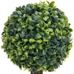Piante Di Bosso Artificiale 2 Pz A Sfera Con Vaso Verde 33 Cm VidaXL -Vendite ATMOSPHERA 54686655 5