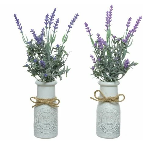 Lavanda Artificiale 13x13x H32 Cm Col.assortiti 1 Lavanda Artificiale 13x13x H32 Cm Col.assortiti