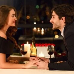 Relaxdays Bouquet Rose Eterne, Flower Box Bianco Con 20 Fiori Finti, Elegante Idea Regalo, Scatola Romantica, Rosso -Vendite ATMOSPHERA 54889757 5