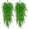 Piante Finte Rampicanti Artificiali Edera Finta Decorazioni Casa Da Esterno/Interno Ed Balconi Di Viti Appese Finto Verde Pareti-2 Confezioni