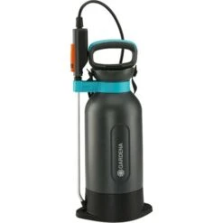 GARDENA Spruzzatore Nebulizzatore Da Giardino, Capacità: 5 Lt, Pompa A Pressione, Getto Regolabile Da Fine A Nebulizzato Comfort (11130-20)