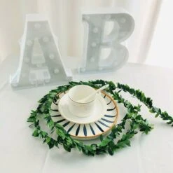 15m Artificiale Foglia Di Edera Minuscole Piante A Foglia Falso Vite Blu Appeso Ghirlanda Verde Fogliame Per La Casa Cucina Giardino Ufficio Decorazione Della Parete Di Nozze -Vendite ATMOSPHERA 63849238 3