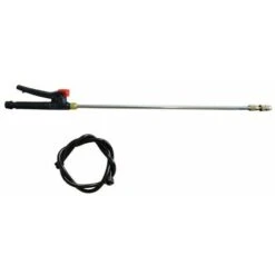 Set Lancia Di Ricambio In Metallo Completa Di Maniglia E Tubo Per Pompe