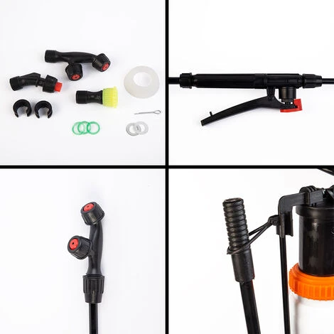 Pompa A Spalla Manuale Nebulizzatore 16 Lt Per Disinfestazione Irrorazione 5 Pompa A Spalla Manuale Nebulizzatore 16 Lt Per Disinfestazione Irrorazione - immagine 5