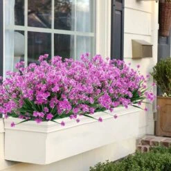 LYCXAMES Piante E Fiori Artificiali Per Esterni Resistenti Ai Raggi UV - Fucsia 8 PZ -Vendite ATMOSPHERA 67908988 4