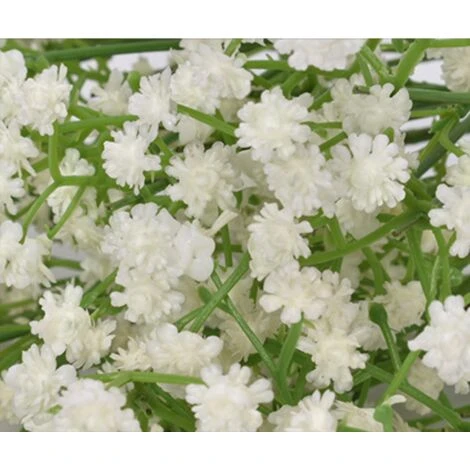 GroupM ITimulazione Stella Fiore Decorativo Mano Con Stella Fiore Simulazione Fiore Bianco 3 Pezzi 2 GroupM ITimulazione Stella Fiore Decorativo Mano Con Stella Fiore Simulazione Fiore Bianco 3 Pezzi - immagine 2