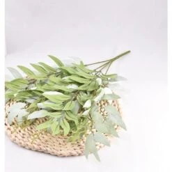 GroupM ITimulazione Bouquet Di Foglie Di Salice Simulazione Fiore Decorazione Della Casa Decorazione Verde 3 Pezzi -Vendite ATMOSPHERA 69487696 4