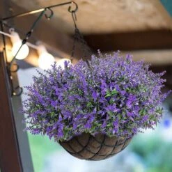 9 Steli Finta Lavanda Viola Pianta Finta Fiori Viola Per La Reception Domestica, L'ufficio, L'arredamento Del Patio O L'arredamento Di Nozze Fai-da-te -Vendite ATMOSPHERA 71379687 3