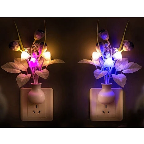 Fiori Di Funghi Decorazione Della Camera Da Letto Senso Di Luce Lampada Da Notte A LED Lampada Da Notte Per La Decorazione Della Casa 3 Fiori Di Funghi Decorazione Della Camera Da Letto Senso Di Luce Lampada Da Notte A LED Lampada Da Notte Per La Decorazione Della Casa - immagine 3