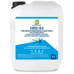 CIPEX 10E Lt.5 INSETTICIDA CIPERMETRINA ABBATTENTE INSETTI VOLANTI STRISCIANTI