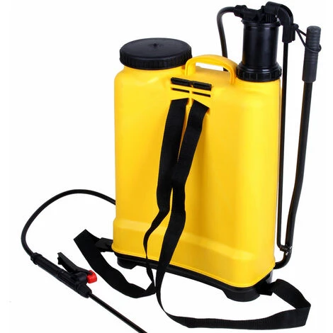 DYHF Nebulizzatore A Spalla 16Lt Spruzzatore Zaino Irroratrice A Pompa - Giallo 2 DYHF Nebulizzatore A Spalla 16Lt Spruzzatore Zaino Irroratrice A Pompa - Giallo - immagine 2