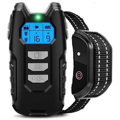 Doppio Collare Da Addestramento Per Cani Ricaricabile, Telecomando Da 1000 M, Blocco Pulsanti E Impermeabile IP67, Collare Elettrico Con Modalità Vibrazione, Shock E Suono - 2 Pezzi (grigio) 1 Doppio Collare Da Addestramento Per Cani Ricaricabile, Telecomando Da 1000 M, Blocco Pulsanti E Impermeabile IP67, Collare Elettrico Con Modalità Vibrazione, Shock E Suono - 2 Pezzi (grigio)