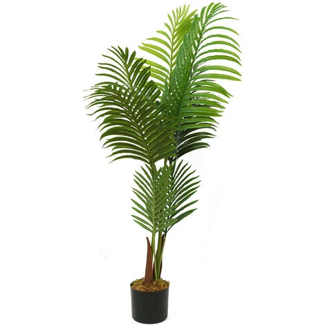 DYHF Palma Artificiale Pianta Tropicale Finta Con Vaso - Altezza 110cm 3 DYHF Palma Artificiale Pianta Tropicale Finta Con Vaso - Altezza 110cm - immagine 3
