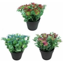 Simulazione Di Piante Acquatiche In Vaso Di Eucalipto Foglie Di Eucalipto Dipinte In Vaso E Piante Verdi (rosa Rossa) 8 Simulazione Di Piante Acquatiche In Vaso Di Eucalipto Foglie Di Eucalipto Dipinte In Vaso E Piante Verdi (rosa Rossa) -Vendite ATMOSPHERA 85901047 4