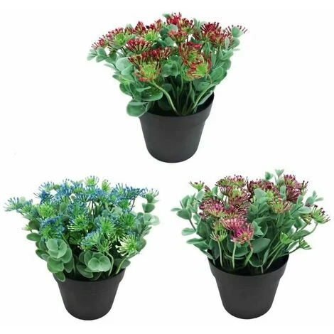 Simulazione Di Piante Acquatiche In Vaso Di Eucalipto Foglie Di Eucalipto Dipinte In Vaso E Piante Verdi (rosa Rossa) 4 Simulazione Di Piante Acquatiche In Vaso Di Eucalipto Foglie Di Eucalipto Dipinte In Vaso E Piante Verdi (rosa Rossa) - immagine 4