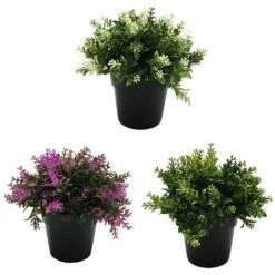 Pianta Artificiale Fiore Artificiale Pianta Artificiale Pianta Verde Pianta In Vaso Bonsai Vaso In Vaso Fiore Artificiale All'ingrosso Fiore Artificiale (colore Loto) -Vendite ATMOSPHERA 85905985 4