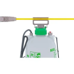 Spruzzatore A Pressione Da 5 Litri Azionamento A Pompa Manuale Irroratore Tubo E Lancia Tracolla Zaino Da Giardino Con Ugello Regolabile Per Irrigazione Nebulizzatore Colore Bianco E Verde -Vendite ATMOSPHERA 88528574 5