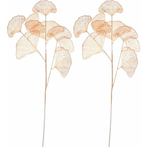 2pcs Foglie Artificiali Steli Ginkgo Finto Foglie Cave Raccoglie Piante In Plastica Rami Mazzi Composizione Floreale Per Vaso Da Matrimonio Decorazioni Per Ufficio E Casa Arancione 1 2pcs Foglie Artificiali Steli Ginkgo Finto Foglie Cave Raccoglie Piante In Plastica Rami Mazzi Composizione Floreale Per Vaso Da Matrimonio Decorazioni Per Ufficio E Casa Arancione