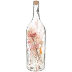 Fiori Secchi In Bottiglia, Vetro, H45 Cm - Atmosphera Créateur D'intérieur