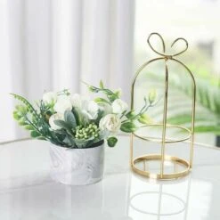 Fiori Di Seta Artificiale Con Vaso - Bouquet Di Ortensie E Crisantemi Per Decorazioni Per La Casa, Matrimoni, Centrotavola, Soggiorno O Ufficio -Vendite ATMOSPHERA 92040546 3