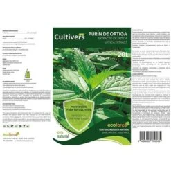 CULTIVERS Estratto D'Ortica Biologico, 5 L. Azione Insetticida, Fungicida, Acaricida. Corregge La Clorosi Ferrosa. Sostanza Di Base Naturale Per Il Controllo Dei Parassiti E Dei Funghi. Potenza Di Inv -Vendite ATMOSPHERA 93581875 3