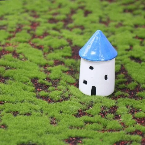 Simulazione Di Licheni Di Muschio Artificiale Piante Verdi Finte Per La Decorazione Del Giardino Del Patio Di Casa (punto Rosso) 5 Simulazione Di Licheni Di Muschio Artificiale Piante Verdi Finte Per La Decorazione Del Giardino Del Patio Di Casa (punto Rosso) - immagine 5