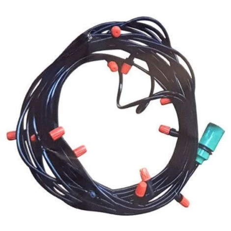 Trade Shop - Kit Nebulizzatore Ad Acqua Nebulizzazione Gazebo Ombrellone Giardino 10 Metri 2 Trade Shop - Kit Nebulizzatore Ad Acqua Nebulizzazione Gazebo Ombrellone Giardino 10 Metri - immagine 2